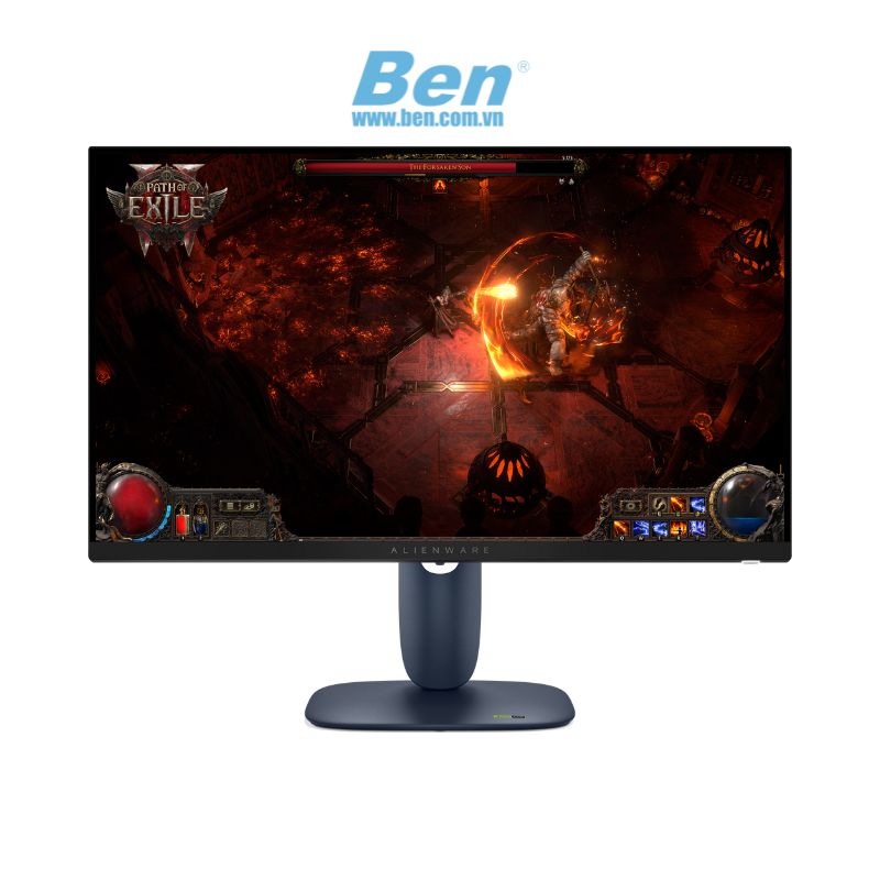 Màn hình máy tính Gaming Dell Alienware AW2725DM | 27 Inch QHD | IPS | 180Hz | HDMI + DP + USB | 3Yrs