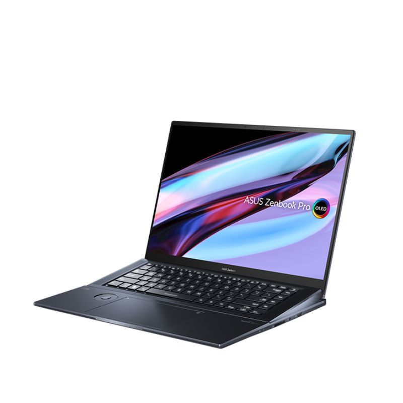 Laptop ASUS Zenbook Pro 16X OLED UX7602ZM-ME107W/ Đen/  Intel Core i9-12900H / RAM 32GB DDR5/ 1TB SSD/ NVIDIA GeForce RTX 3060 6GB GDDR6/ 16.0 inch WQUXGA/ 6Cell 96WHrs/ Win 11H/ Cáp/ Bút/ 2Yr