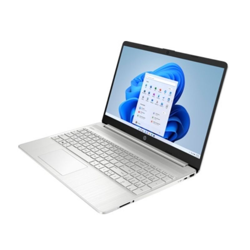 Laptop HP 15s-fq5081TU (6K7A1PA)/ Natural silver/ Intel Core i5-1235U (upto 4.40 GHz, 12MB)/ RAM 8GB/ 256GB SSD/ Intel Iris Xe Graphics/ 15.6inch HD/ 3Cell/ Wlan ax+BT/ Win11 Home 64/ 1Yr