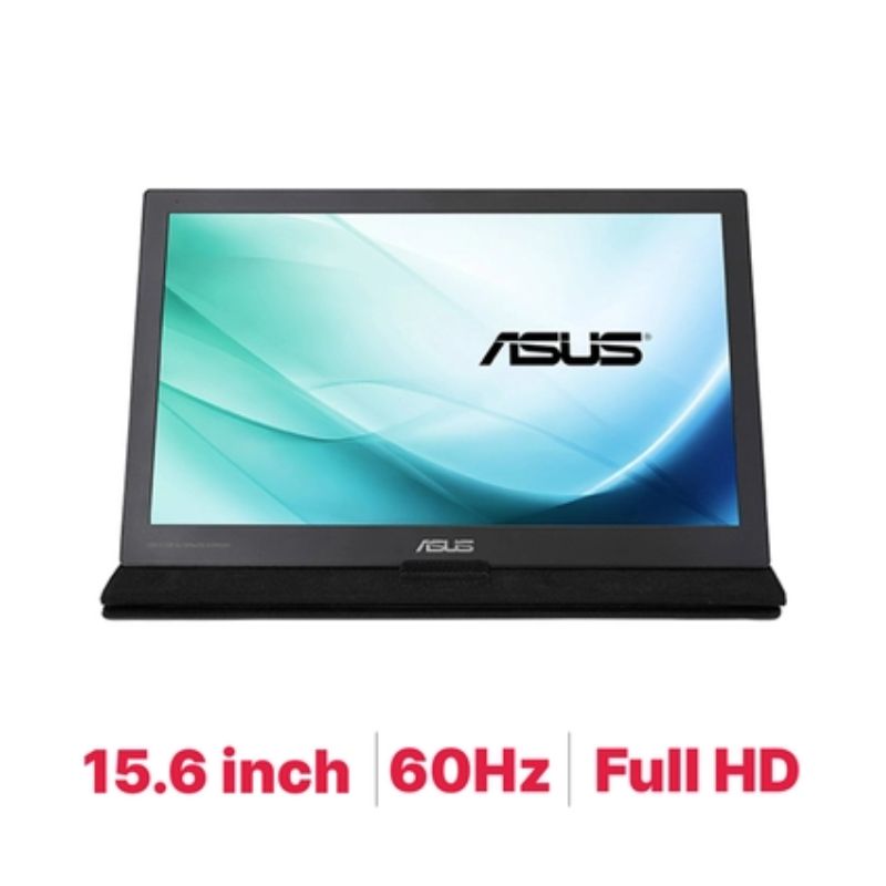 Màn hình máy tính ASUS ZenScreen MB169B+ | 15.6 inch FHD | 60Hz | IPS | USB | 3Yrs