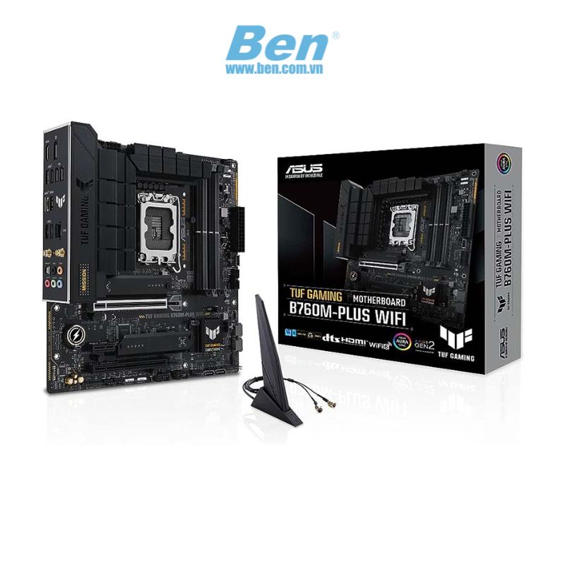 Mainboard Asus TUF GAMING B760M-PLUS WIFI D5 ( LGA 1700 | 4 khe Ram DDR5 | m-ATX )