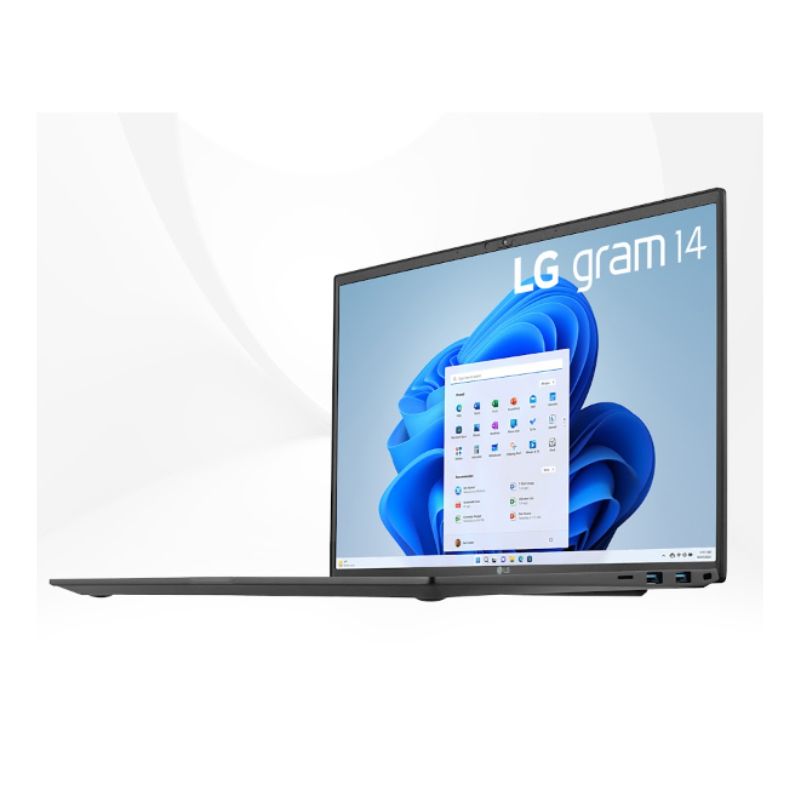 Laptop LG Gram 2023 ( 14Z90R-G.AH75A5 ) | Intel Core i7-1360P | RAM 16GB | 512GB SSD | Intel Iris Xe Graphics | 14 inch WUXGA | Win 11 Plus | 1Yr