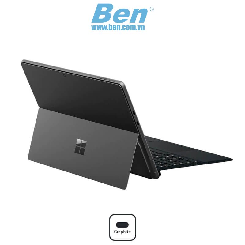 Máy tính bảng Microsoft Surface Pro 9 (QHB-00066)/ Graphite/ Intel Core i5- 1245U (up to 4.4Ghz, 12MB)/ RAM 8GB/ 512GB SSD/ Intel Iris Xe Graphics/ 13inch Touch/ Win 11 Pro/ 1Yr