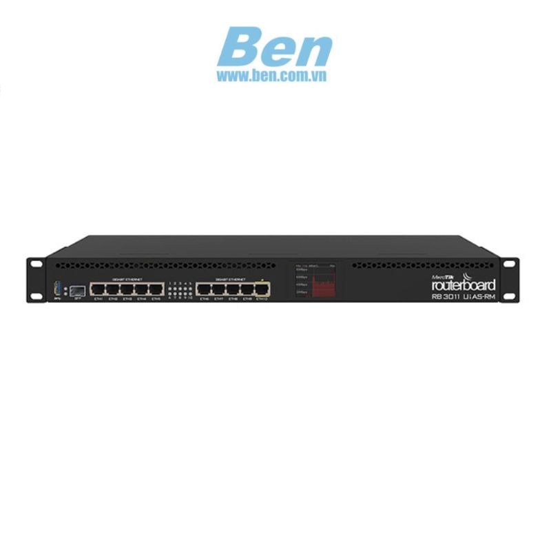 Thiết bị cân bằng tải Mikrotik RB3011UiAS-RM