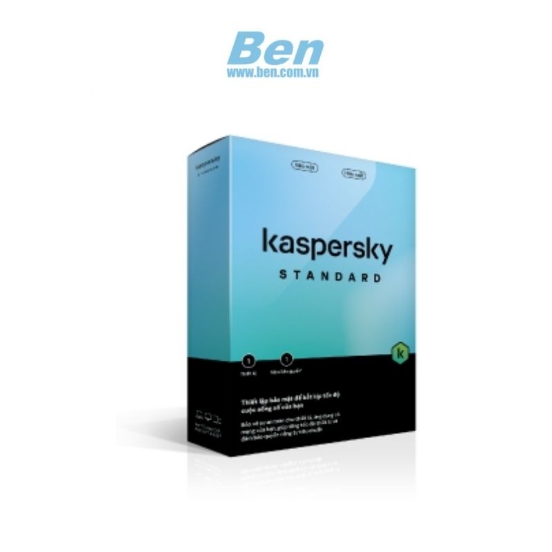 Phần Mềm Diệt Virus Kaspersky Standard 1Pc - 1Year