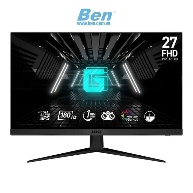 Màn hình Gaming MSI G2712F | 27 inch FHD | 180Hz | IPS | 1 ms | DP + HDMI | 2Yrs