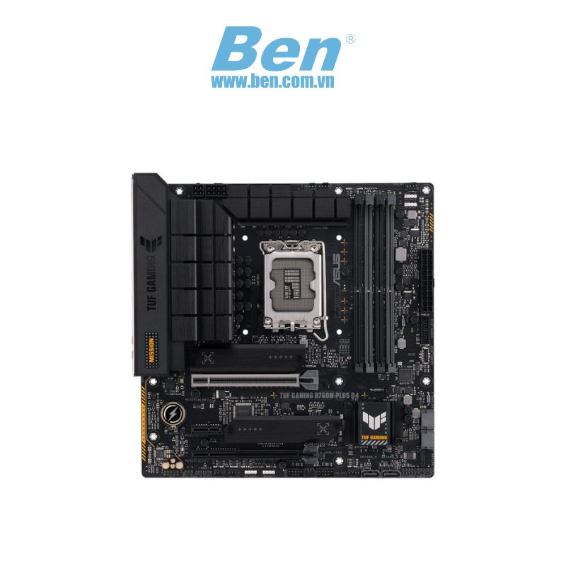 Mainboard Asus TUF GAMING B760M-PLUS D4 DDR4 (LGA 1700 | mATX | 4 khe RAM DDR4)