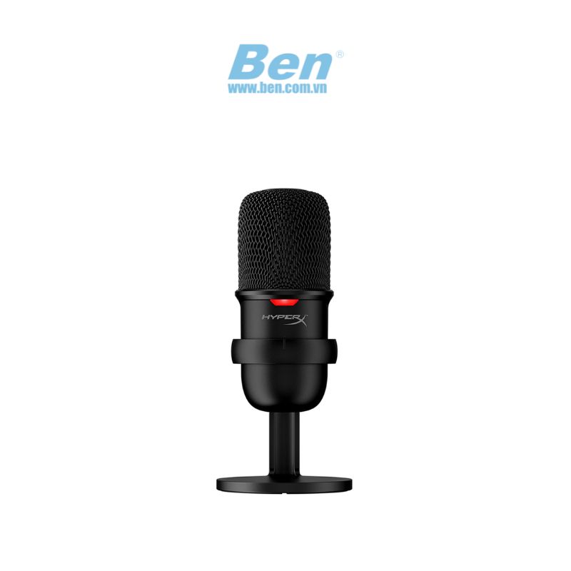 Thiết Bị Thu Âm MICROPHONE KINGSTON HYPERX SOLOCAST - STANDALONE MICROPHONE HMIS1X-XX-BK/G ( 4P5P8AA )