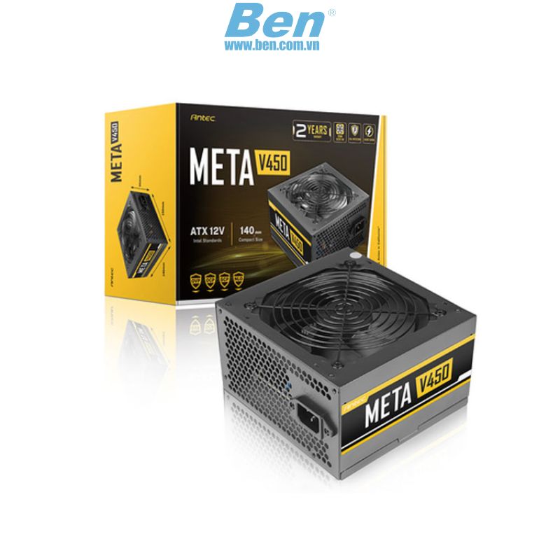 Nguồn máy tính Antec Meta V450 - 450W Entry chính hãng, chất lượng tại ...