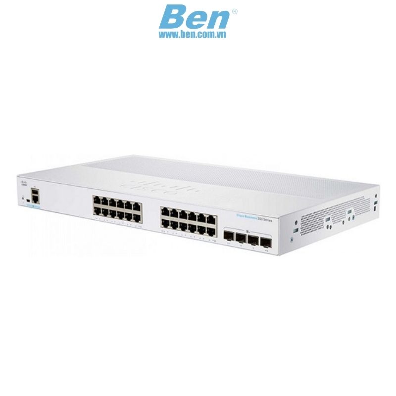 Thiết bị chia mạng Smart 24-port GE, 4x1G SFP Cisco (CBS250-24T-4G-EU)