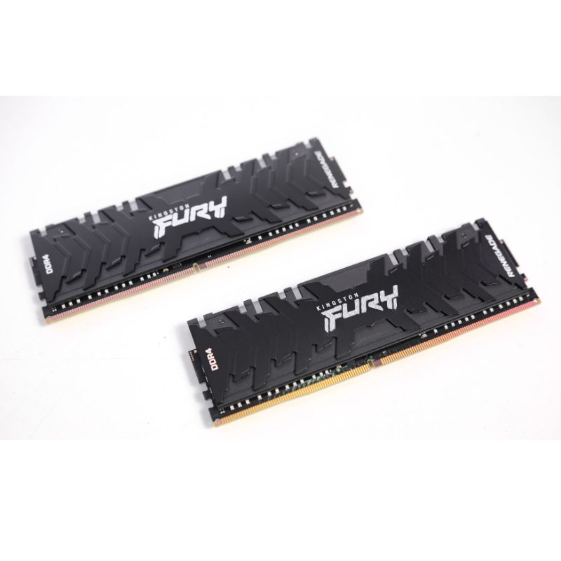 Bộ nhớ trong máy tính để  bàn Kingston Fury Renegade RGB 16GB 3200MHz DDR4 CL16 DIMM (Kit of 2) (KF432C16RBAK2/16), 1.35V