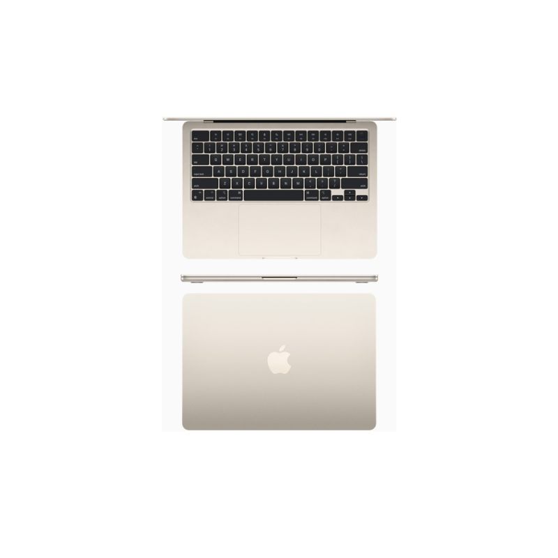 Laptop Apple Macbook Air M2 (Z15Y00058)/ STARLIGHT/ Apple M2 chip with 8 core CPU and 10 core GPU/ Ram 16GB/ SSD 256GB/ 13.6 Inch/ Mac OS/ 1Yr