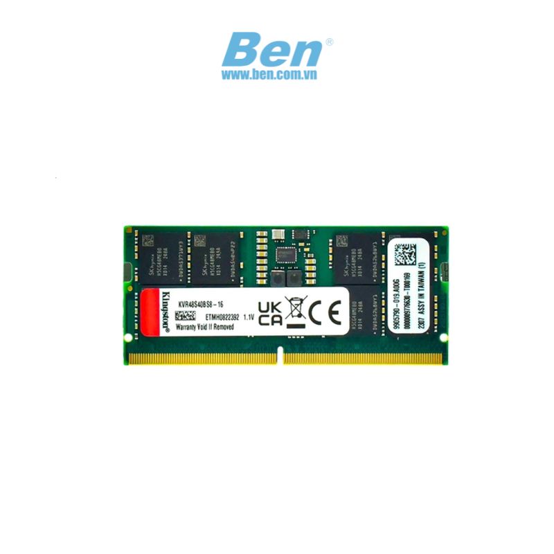 RAM Laptop Kingston 16GB DDR5 Bus 5600 Mhz - KVR56S46BS8-16