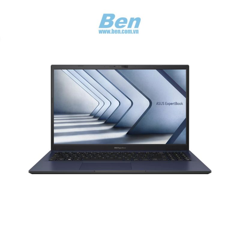 Laptop Asus Expertbook B1502CBA-NJ1126W | Đen | Intel Core i5 - 1235U | RAM 8GB | 256GB SSD | Intel Iris Xe Graphics | 15.6 inch FHD | Win 11 | 2Yrs