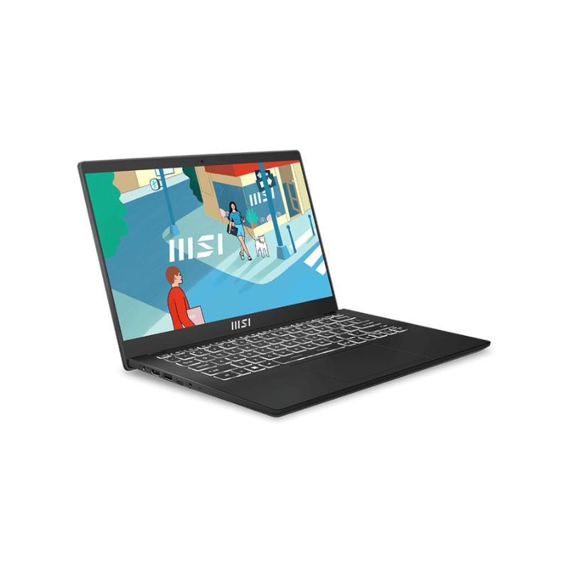 Laptop MSI Modern 14 (C13M 608VN)/ Classic Black/ Intel Core i5-1335U/ RAM 16GB/ 512GB SSD/ Intel Iris Xe Graphics/ 14inch FHD/ Win 11H/ 2Yrs