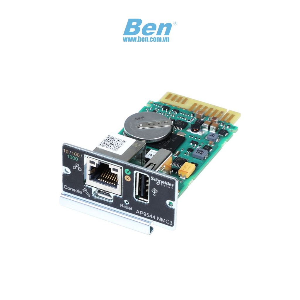 Cạc mạng APC AP9544, Network Management Card for Easy UPS, 1-Phase