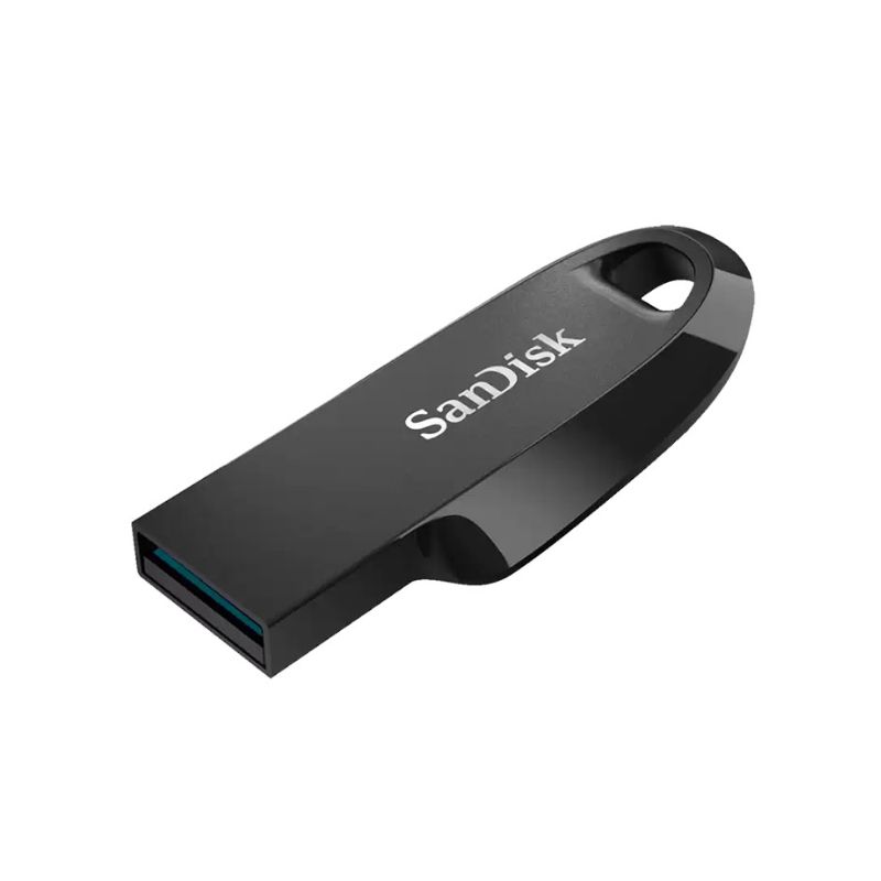 SanDisk Ultra Curve USB 3.2 Gen 1 Flash Drive 128GB (SDCZ550-128G-G46)/ Black