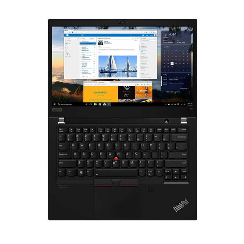 Laptop Lenovo ThinkPad T14 Gen 2 (20W000UYVA)/ Ðen/ Intel Core i5-1135G7 (up to 4.2Ghz, 8MB)/ RAM 8GB/ 256GB SSD/ Intel Iris Xe Graphics/ 14inch FHD/ 3Cell/ NO OS/ 3Yrs