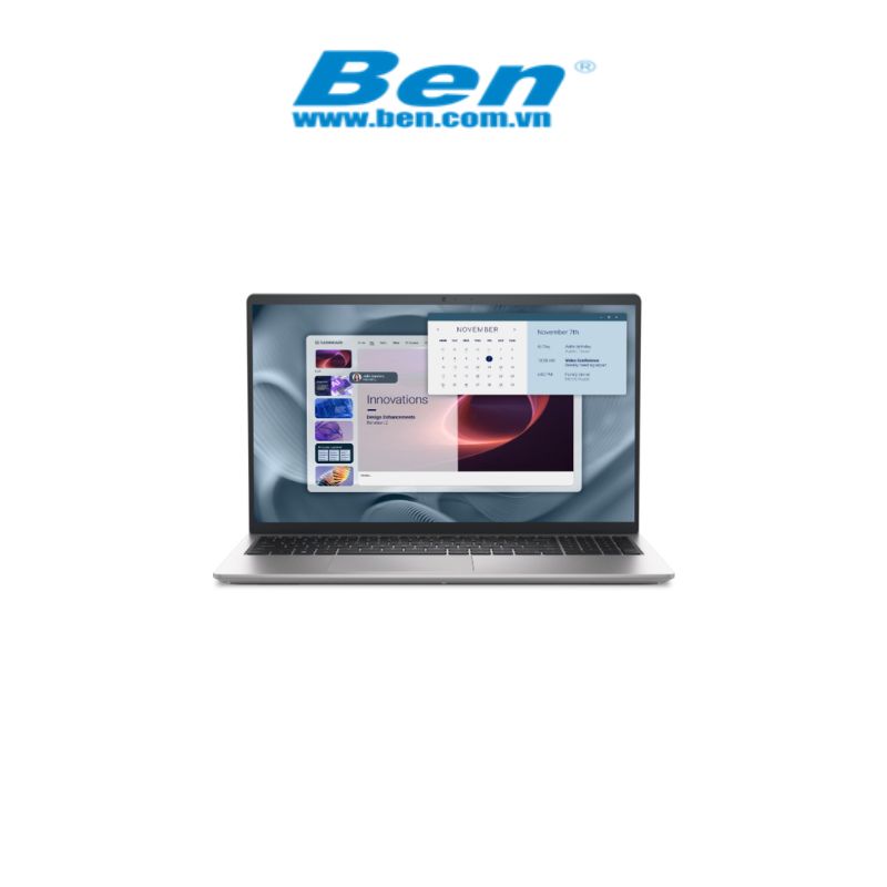 Laptop Dell Pro 15 E PV15250 (PV15250-100U-08512U) | Platinium Silver | Intel Core 3 100U | Ram 8GB DDR5 |  512GB SSD | 15.6inch FHD | 3 Cell - 41Whr | Keyboard Non-Backlit | No Fingerprint | Ubuntu | 2Yrs Pro + No KYHD
