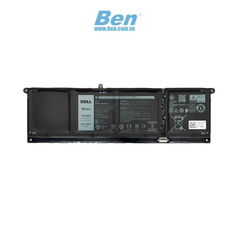 Pin Laptop (P/N: CPA-XDY9K) - BTRY,PRI,54WHR,4C,LITH,SMP dùng cho Laptop 5430 Chrome, Lat/Ins Chrome, Inspiron 14 7420 2-in-1, Inspiron 14 7425 2-in-1','N5310/V5310/L3320, Inspiron 13 5330/5331/Vostro 5530, Inspiron 14 7430/7435 2-in-1, Inspiron 14 5435, Ins 3511/3510/3515; Vos 3511/3515, Ins/Vos 15/3520/3521/3420, Inspiron 5415, Inspiron 5410, Inspiron 5515, Inspiron 5510, Inspiron 5320/5420/5425, Inspiron 16 5620, Inspiron 14 7420, NA. Inspiron 14 5430/5431, Inspiron 14 Plus 7430/7435, Inspiron 16 7635 2-in-1, Inspiron 16 5635, Inspiron 16 5630 / 5631','NA','NA, Latitude 3420/3520, Latitude 3430/3537, Latitude 3320, Latitude 3330/3430/3530, Latitude 3435/3535, Vostro 5630 / 5631/Vostro 5635, Vostro 5630 / 5631/5635, VOSTRO 5620/5625, Vostro 5320/5625, Vostro 5410'