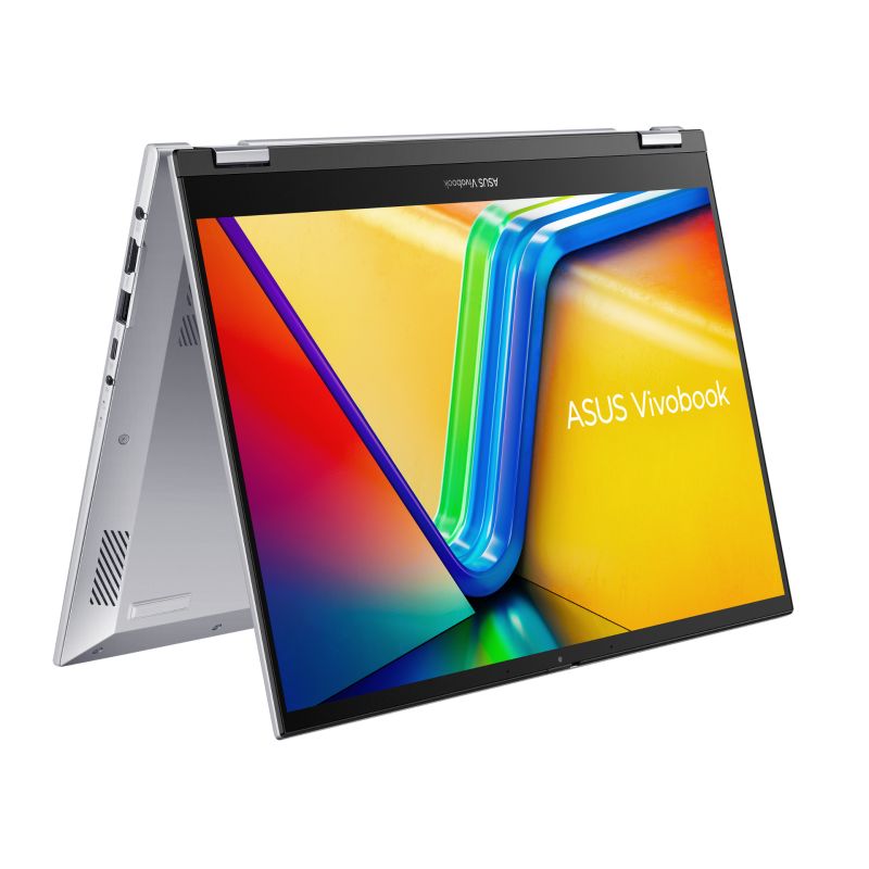 Laptop Asus Vivobook S 14 Flip TN3402YA-LZ026W / Cool Sliver/ AMD Ryzen 5 7530U/ RAM 16GB (2x8Gb) DDR4/ 512GB SSD/ AMD Radeon Graphics/ 14 Inch WUXGA/ Win 11H/ 2Yrs