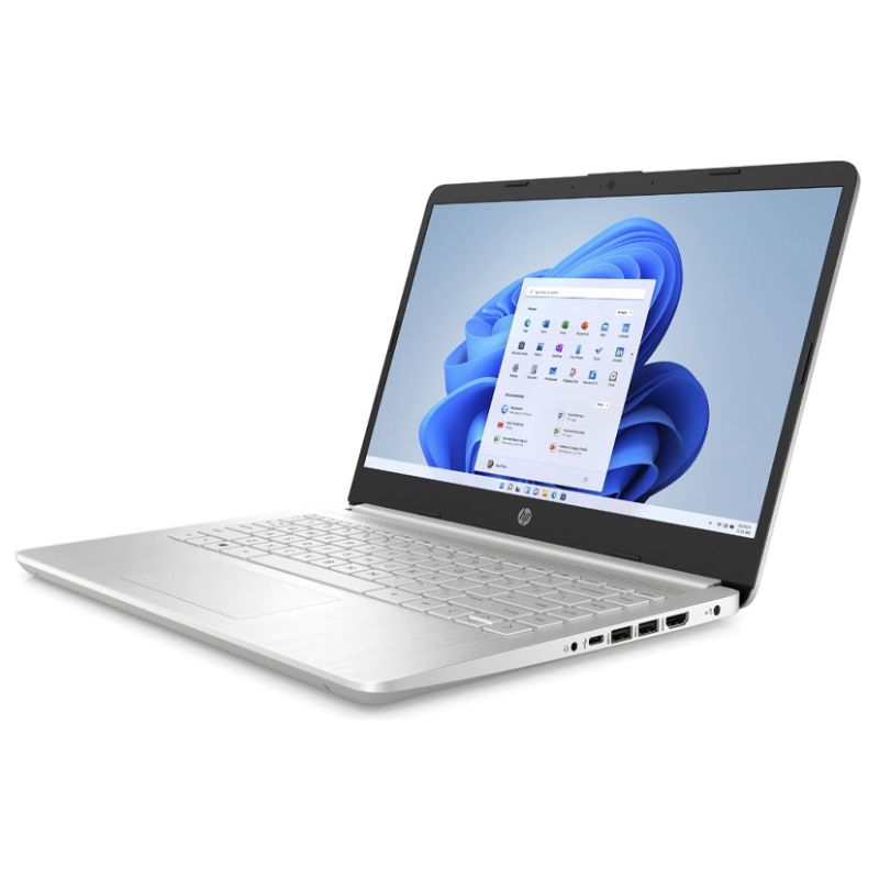 Laptop HP 14s-dq5102TU 7C0Q1PA/ Natural Silver/ Intel Core i7-1255U (upto 4.7Ghz, 12MB)/ RAM 8GB/ 512GB SSD/ Intel Iris Xe Graphics/ 14inch FHD/ Win 11 Home SL/ 1Yr