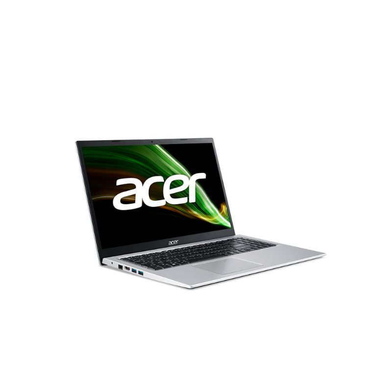 Laptop Acer Aspire A315-59-381E (NX.K6TSV.006)/ Silver/ Intel Core i3-1215U (1.2GHz, 10MB)/ RAM 8GB DDR4/ 512GB  SSD/ Intel UHD Graphics/ 15.6inch FHD/ 3cell, 40 Wh/ Win 11H/ 1Yr