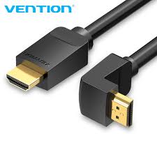 Cáp HDMI 2.0 gập 90° dài 1.5m hỗ trợ 4K@60Hz chính hãng Vention AARBG