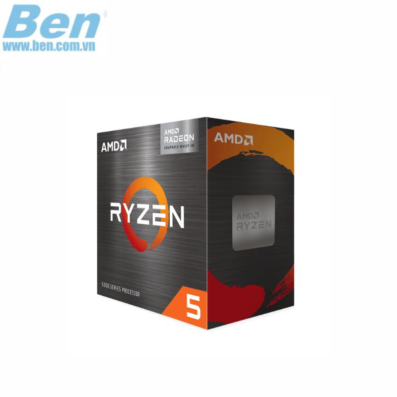 Bộ vi xử lý CPU AMD Ryzen 5 5600G (3.9GHz Upto 4.4GHz / 19MB / 6 Cores, 12 Threads / 65W / Socket AM4 )