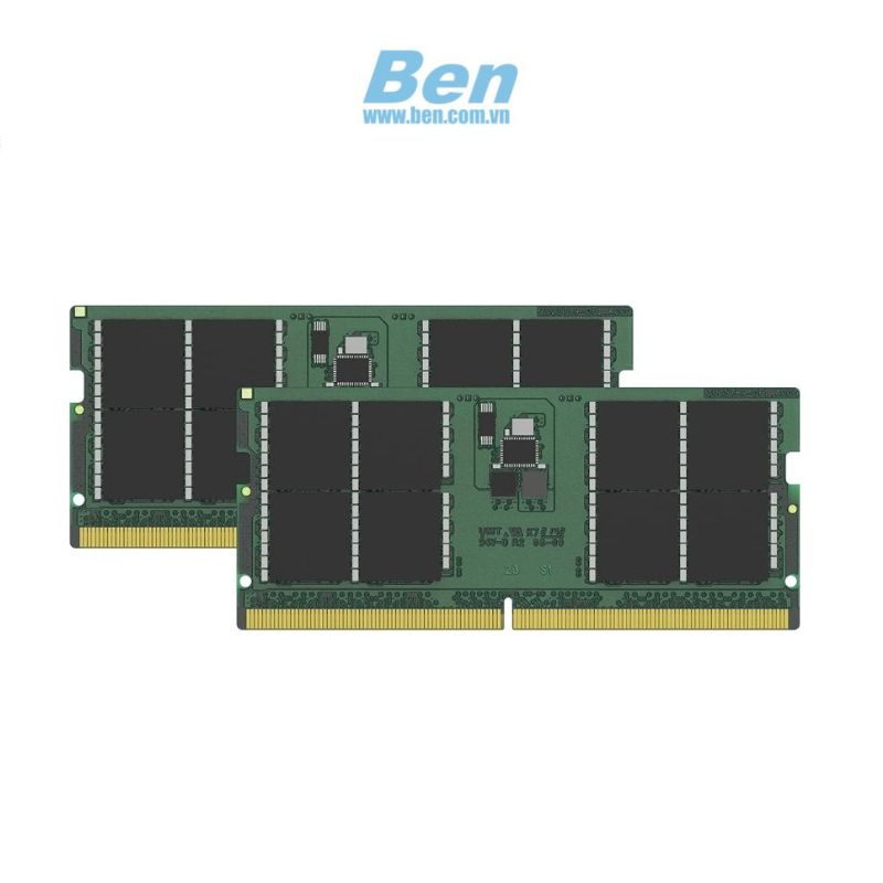 Ram Laptop Kingston 64GB (32GBx2) DDR5-5200 KCP552SD8K2-64