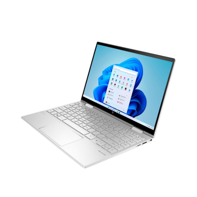 Laptop HP ENVY x360 13-bf0097TU (76B17PA)/ Natural silver/ Intel Core i5-1230U ( upto 4.4Ghz, 12MB)/ RAM 8GB/ 512GB SSD/ / Intel Graphics/ 13.3OLED 2.8K Touch/ 3Cell/ Pen/ Win 11H 64/ 1Yr