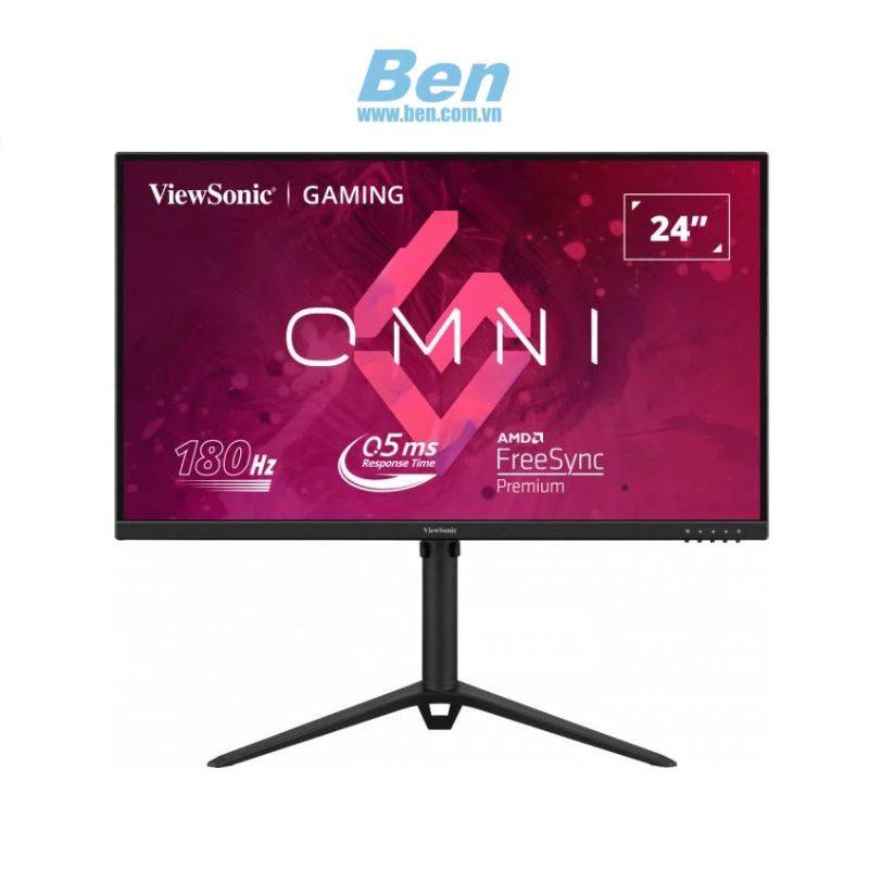 Màn hình gaming Viewsonic VX2528J | 25 inch, FHD |  IPS |  180Hz, | 0,5ms | HDMI  + DP | 3Yrs