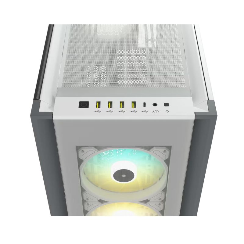 Vỏ máy tính Corsair iCUE 7000X RGB TG White (CC-9011227-WW)