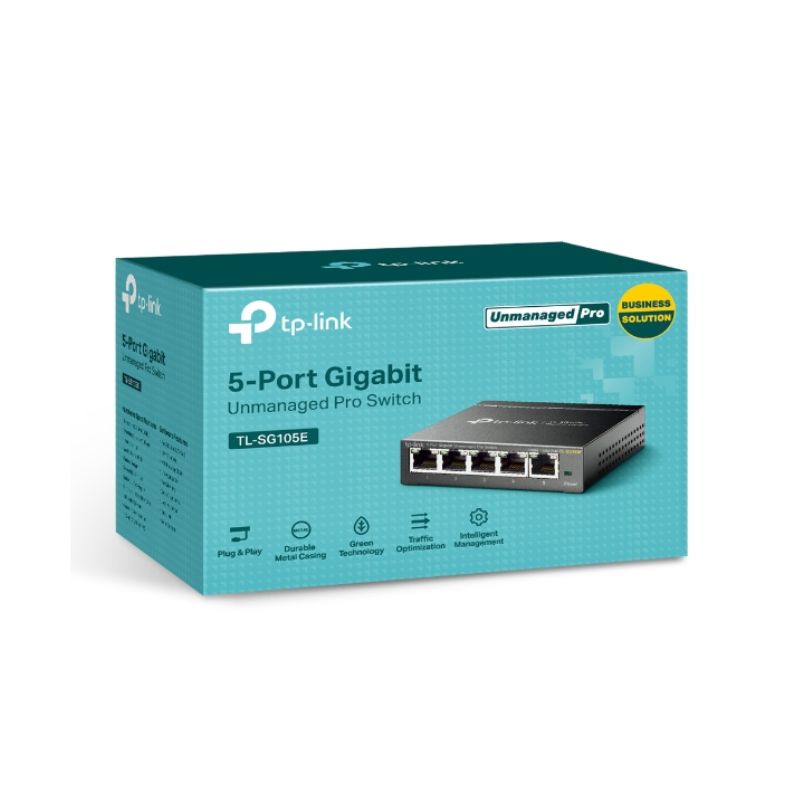 Thiết bị chia mạng TP-Link 5-Port Gigabit Desktop Easy Smart Switch TL-SG105E