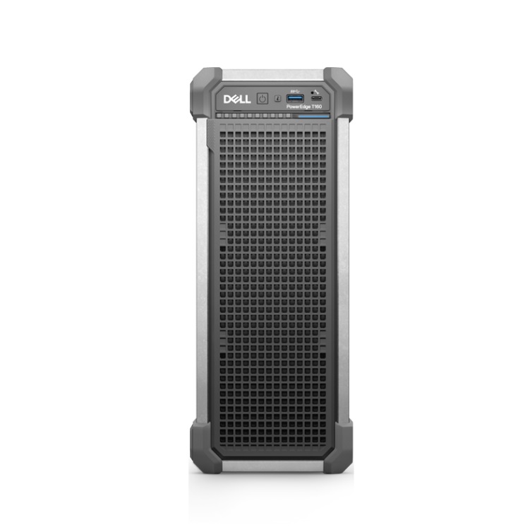 Máy chủ Dell PowerEdge T160 | 3x3.5/2x2.5| Intel Xeon 6 Performance 6315P 2.8G | 1x16GB|1x2TB HDD SATA|DVD-ROM| 300W|Emb.SATA| iDRAC9, Basic| Broadcom 5720 Dual Port 1Gb On-Board| No OS|3Yr PS