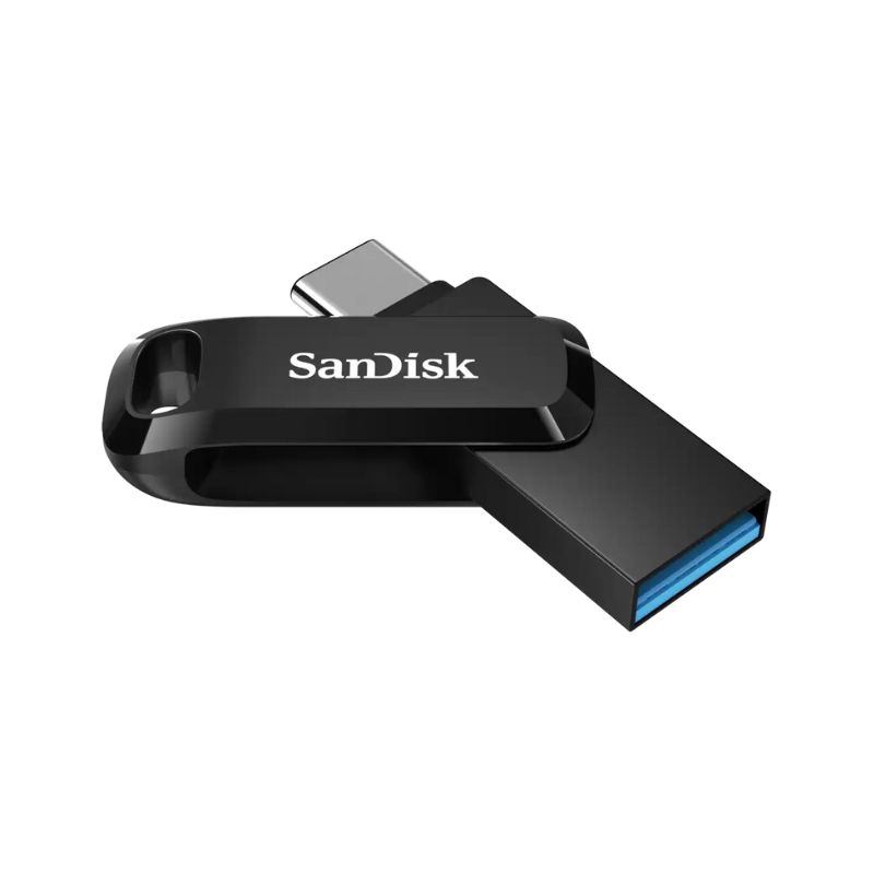 Thiết bị lưu trữ USB SanDisk 256GB USB Type C Ultra Dual Drive Go SDDDC3-256G-G46 Black
