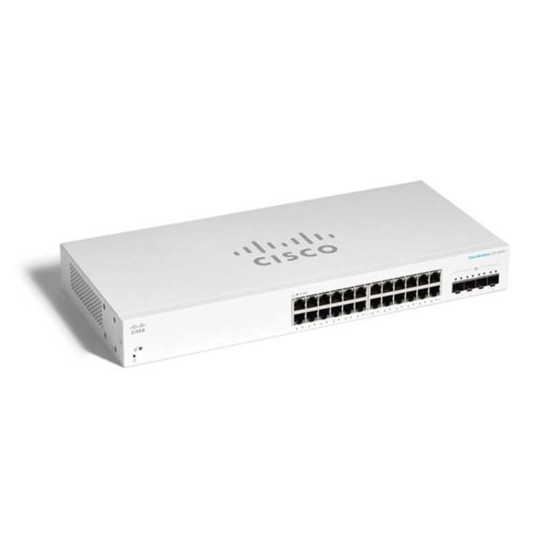 Thiết bị chia mạng 24-port Gigabit Ethernet + 4x10G SFP+ Switch CISCO (CBS220-24T-4X)