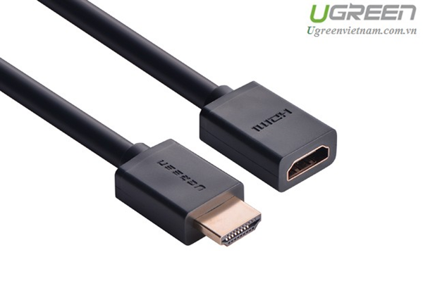 Cáp HDMI nối dài 0,5M hỗ trợ 4K 2K chính hãng Ugreen 10140