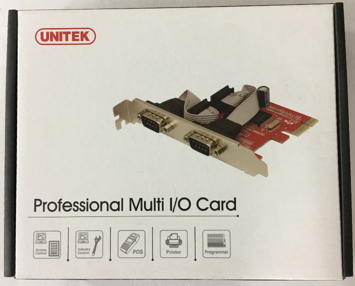 V? m?ch PCI-com9 Express Unitek Y7504