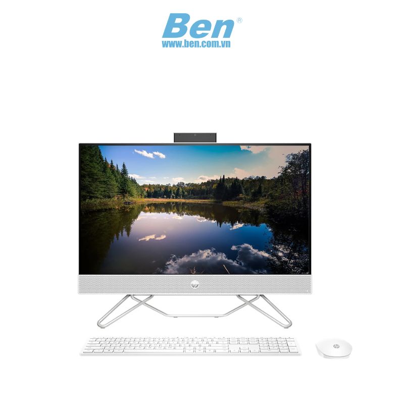 Máy Tính Để Bàn Aio All In One Hp 24 - Cb1025D ( 7H3Z5Pa ) | Starry White | Intel Core I5 - 1235U | Ram 8Gb | 512Gb Ssd | Intel Graphics | 23.8 Inch Fh