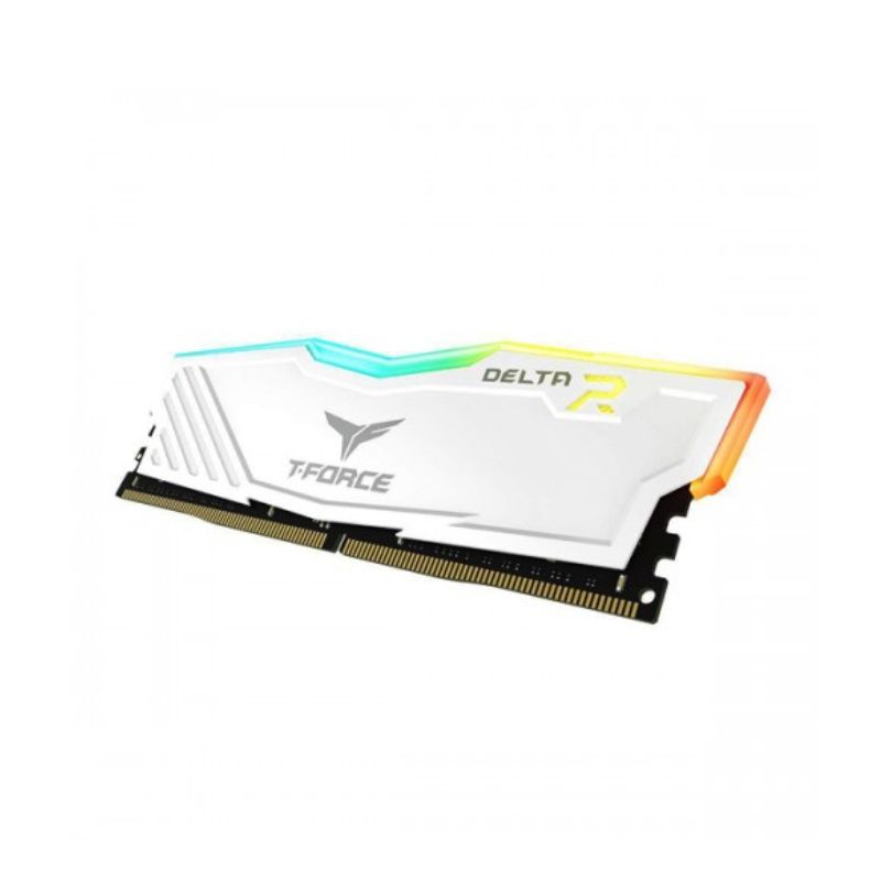 RAM PC Teamgroup DELTA RGB 16GB DDR4 3200Mhz - Led RGB ( TF3D416G3200HC16F01 ) | Trắng