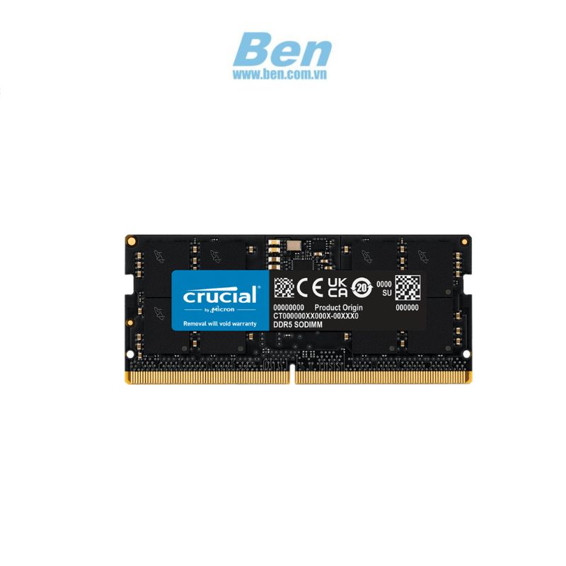 Ram Laptop Crucial Ct8G48C40S5 8Gb Ddr5 4800Mhz (Ct8G48C40S5)