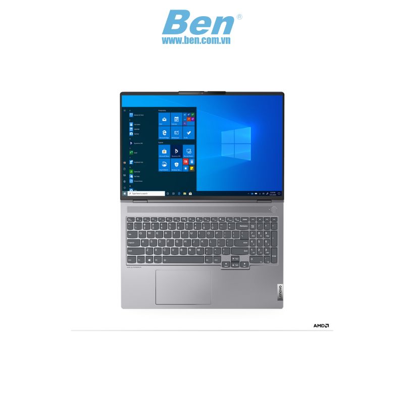 Laptop Lenovo ThinkBook 16p G2 ACH (20YM003JVN)/ Mineral Grey/ AMD Ryzen 5-5600H (up to 4.2Ghz, 16MB)/ RAM 16GB/ 512GB SSD/ NVIDIA RTX 3060 6GB/ 16inch WQXGA/ Win 11H/ 2Yrs