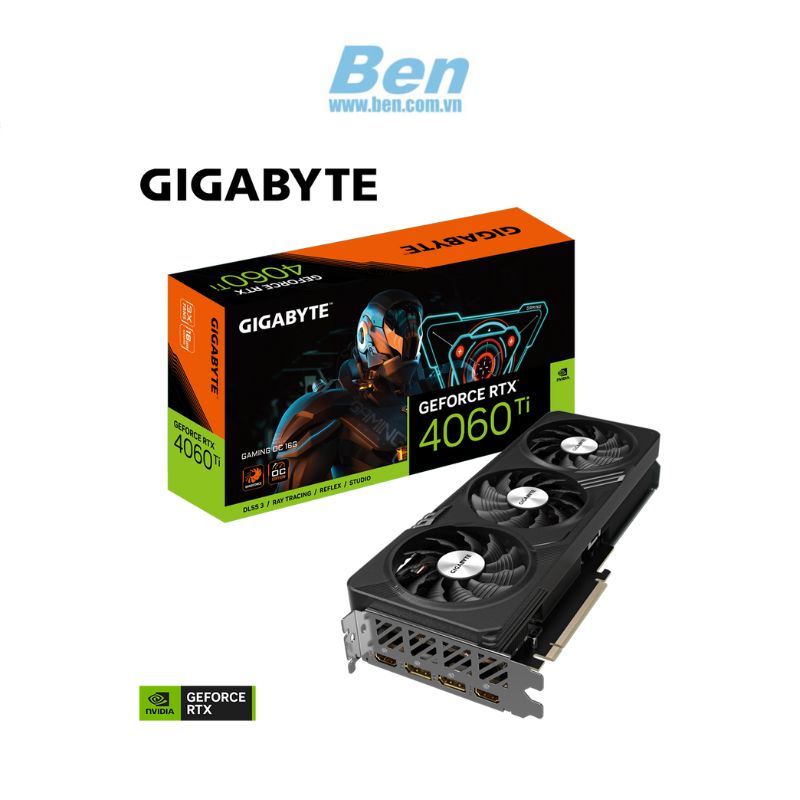 CARD MÀN HÌNH GIGABYTE RTX 4060 TI GAMING OC-16GB