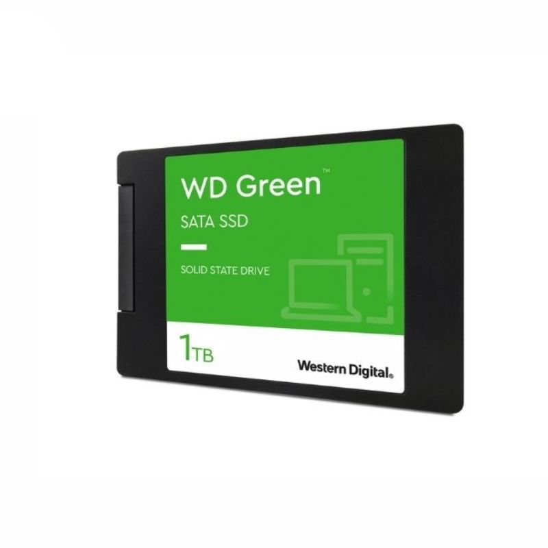 Ổ cứng gắn trong SSD Western Digital Green 1TB SATA3/ 2.5Inch/ 545MB/s/ 465MB/s ( WDS100T3G0A )