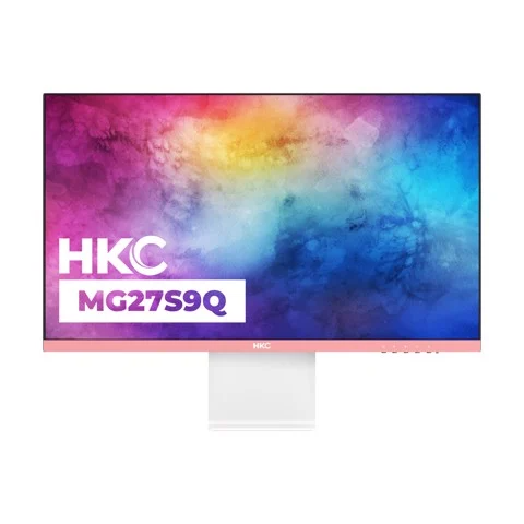 Màn hình máy tính HKC MG27S9Q/ Hồng/ 27inch 2K/ IPS/ 144Hz/ HDMI/ DP/ 2Yrs