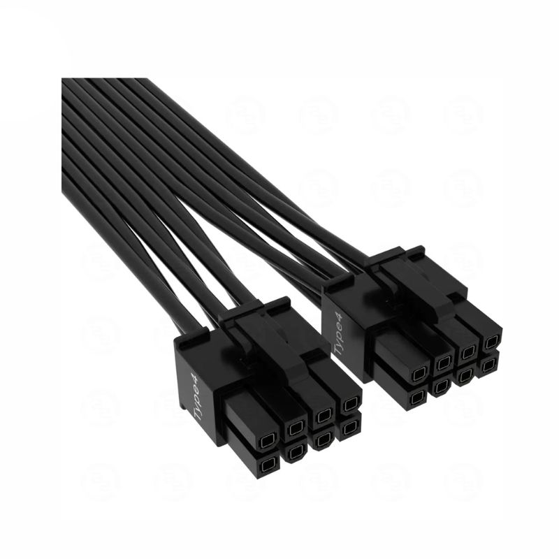 Dây cáp nguồn Corsair 600W PCIe 5.0 12VHPWR CP-8920284/ Type-4/ Black/ 2Yrs