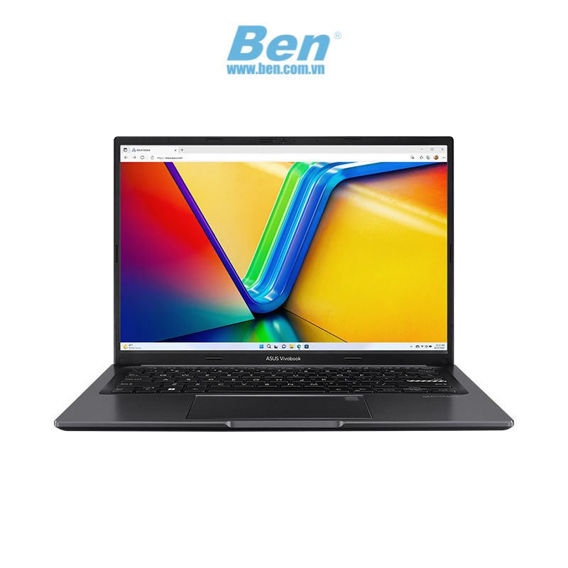 Laptop Asus Vivobook 14X OLED ( A1405VA-KM257W ) | Đen | Intel Core I5-13500H | RAM 16GB DDR4 | SSD 512GB | Intel Iris Xe Graphics | 14 inch 2.8K OLED | 3 Cell | Win 11 Home | 2Yrs