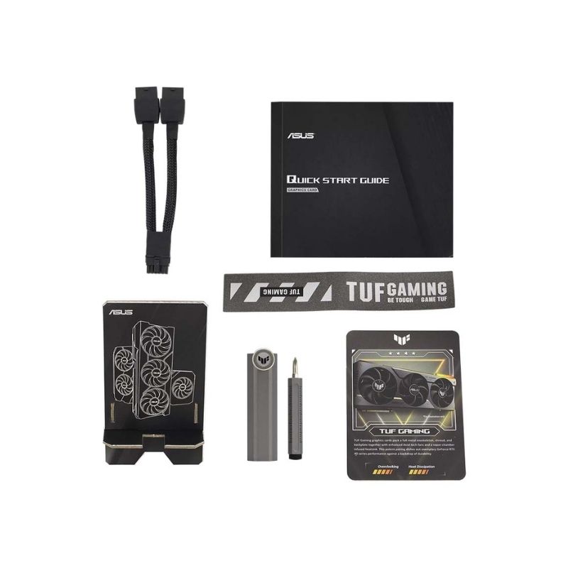 VGA  ASUS TUF Gaming GeForce RTX 4070 Ti 12GB GDDR6X  ( TUF-RTX4070TI-12G-GAMING ) (192-bit, HDMI +DP, 1x8-pin)