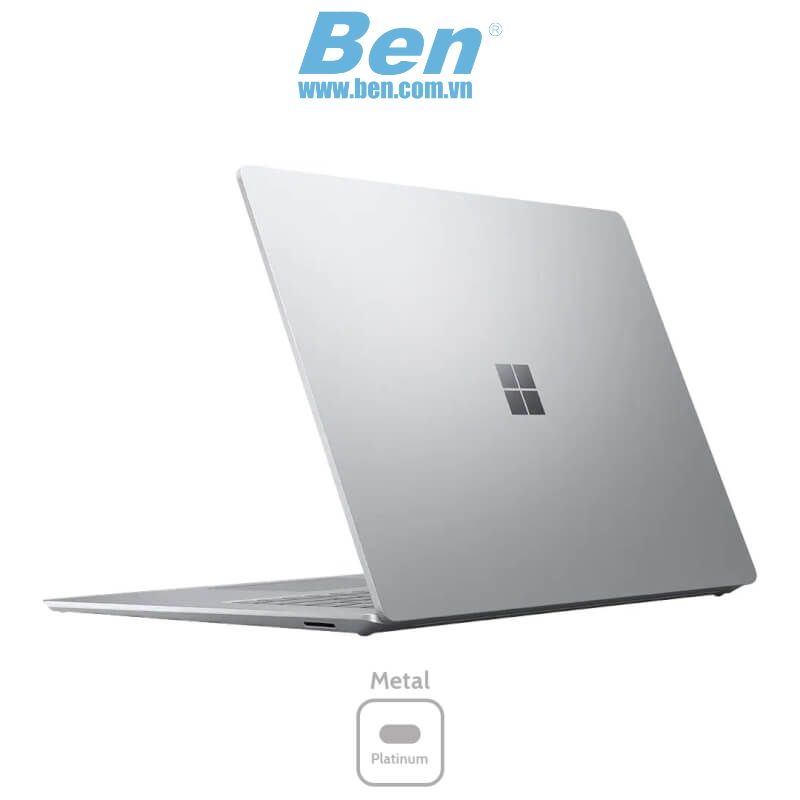 Máy tính xách tay Microsoft Surface Laptop 5 (RBZ-00024)/ Platinum/ Intel Core i7- 1245U (up to 4.8Ghz, 8MB)/ RAM 8GB/ 256GB SSD/ Intel Iris Xe Graphics/ 15inch Touch/ Win 11 Pro/ 1Yr